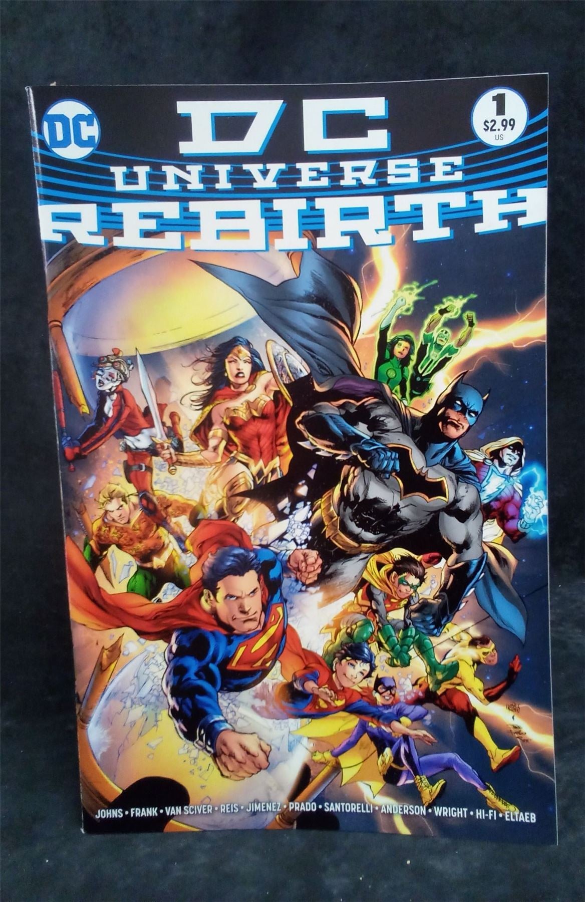 DC Universe: Rebirth Variant Cover 2016 DC Comics Comic Book