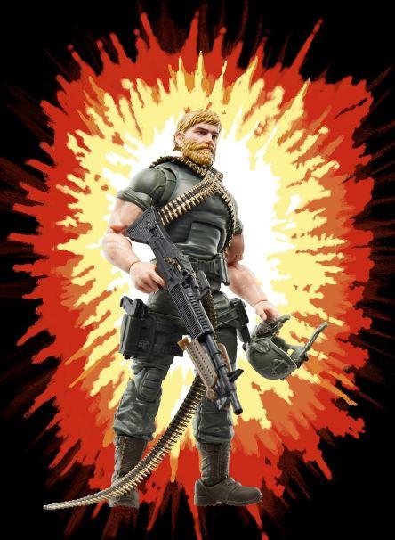 G.I. Joe Classified Retro 6-Inch Action Figures Craig “Rock ’N Roll” McConnel by Hasbro