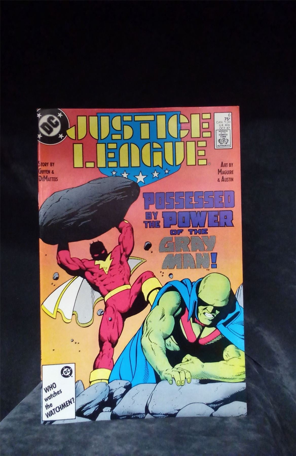 Justice League #6 1987 DC Comics Comic Book