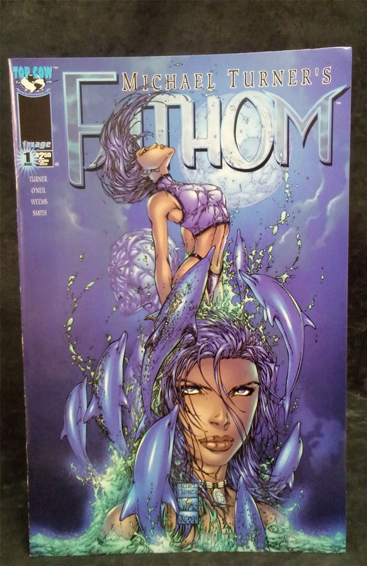 Fathom #1 Dolphins Cover 1998 top-cow Comic Book