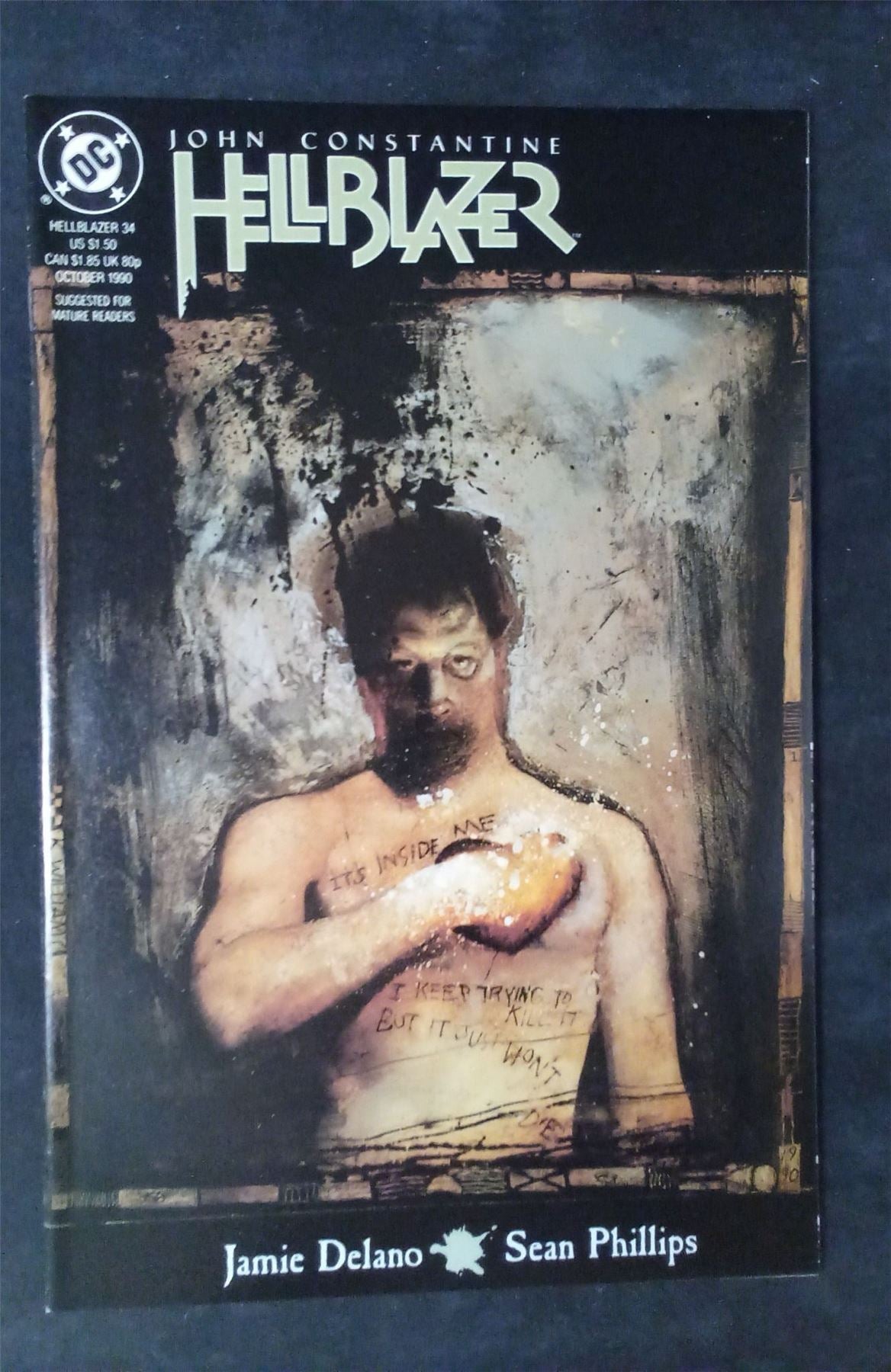 Hellblazer #34 1990 Vertigo Comics Comic Book