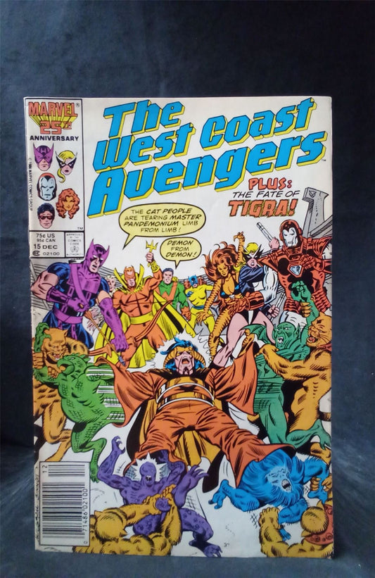 West Coast Avengers #15 1986 Marvel Comics Comic Book