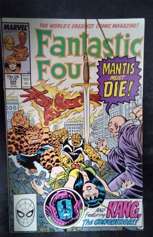 Fantastic Four #324 1989 Marvel Comics Comic Book