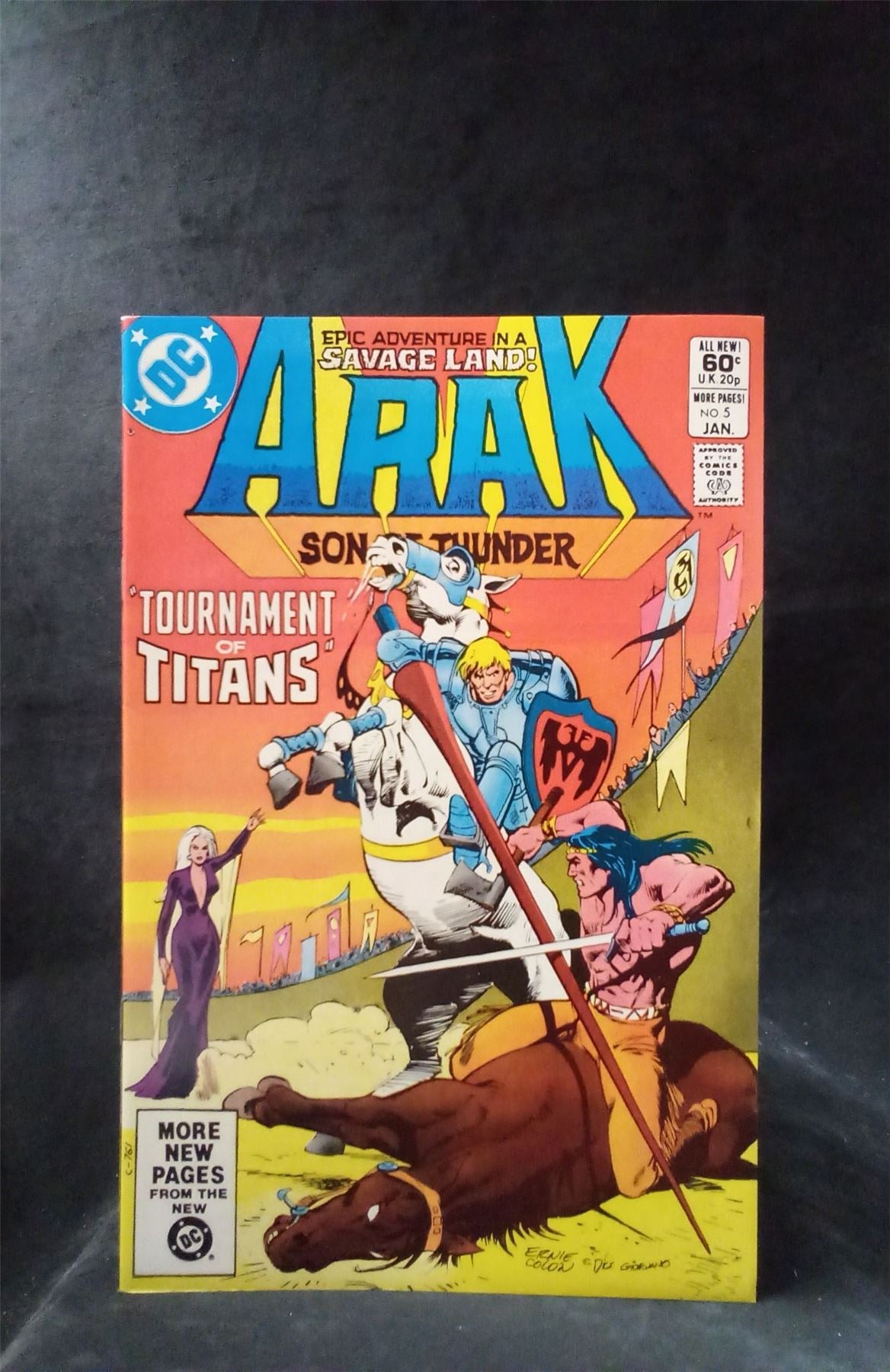 Arak, Son of Thunder #5 1982 DC Comics Comic Book