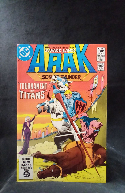 Arak, Son of Thunder #5 1982 DC Comics Comic Book