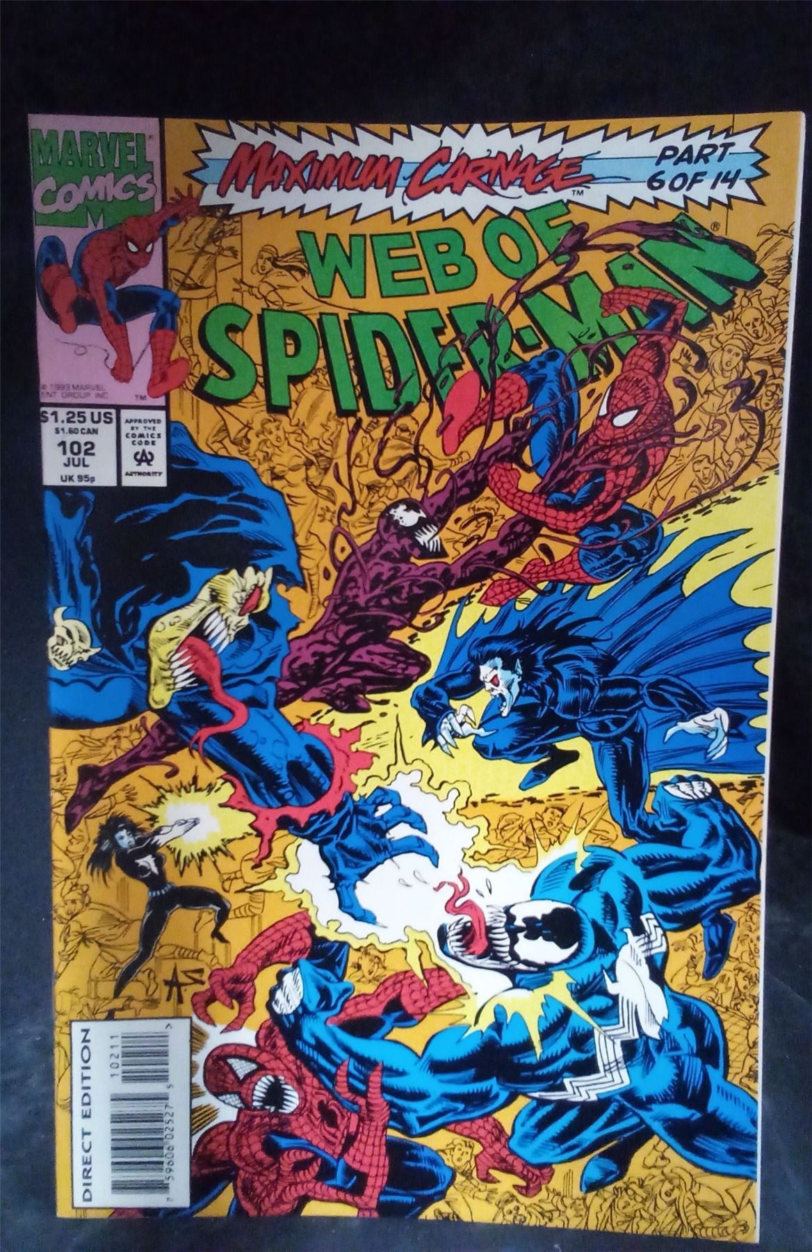 Web of Spider-Man #102 1993 Marvel Comics Comic Book
