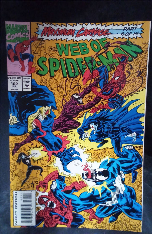 Web of Spider-Man #102 1993 Marvel Comics Comic Book
