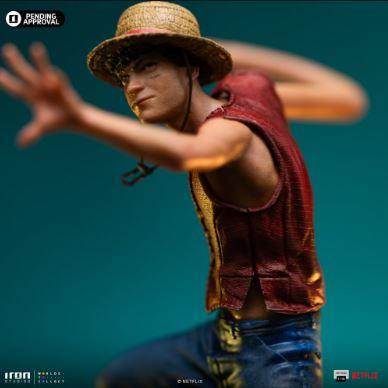 Monkey D. Luffy 1:10 Art Scale Statue Netflix One Piece By Iron Studios