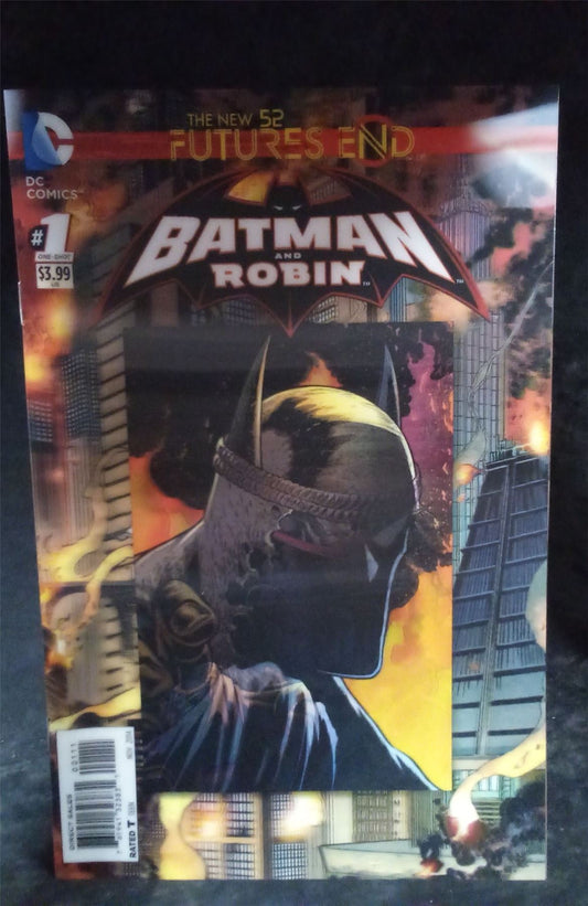 Batman and Robin: Futures End 3D Cover 2014 DC Comics Comic Book