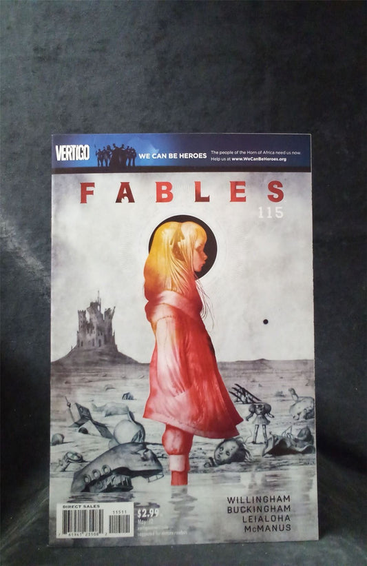 Fables #115 2012 vertigo Comic Book