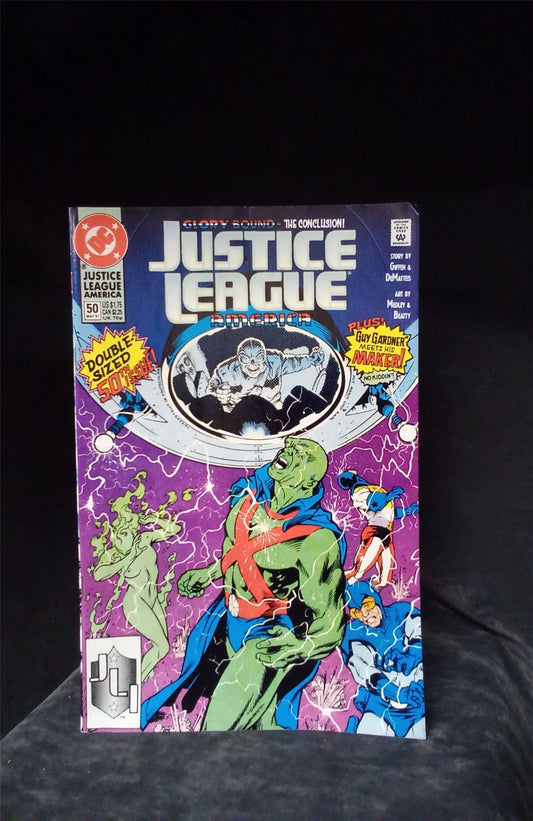 Justice League America #50 1991 DC Comics Comic Book