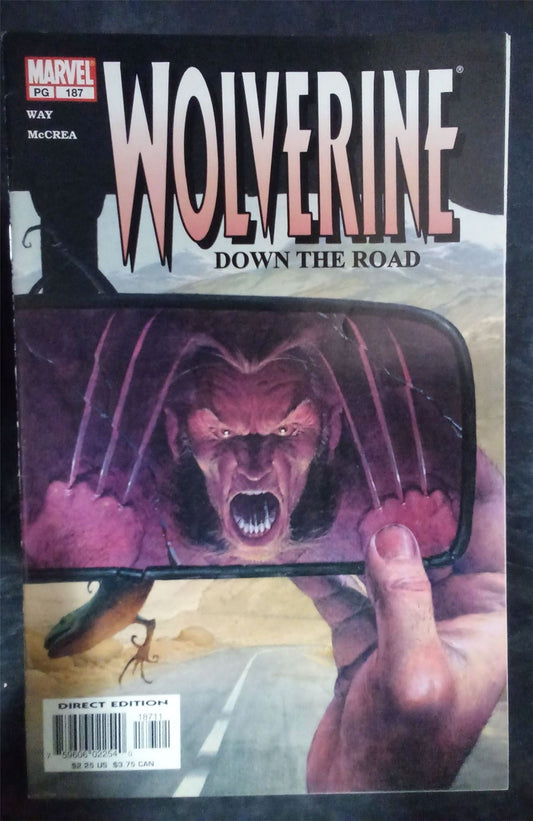 Wolverine #187 2003 Marvel Comics Comic Book