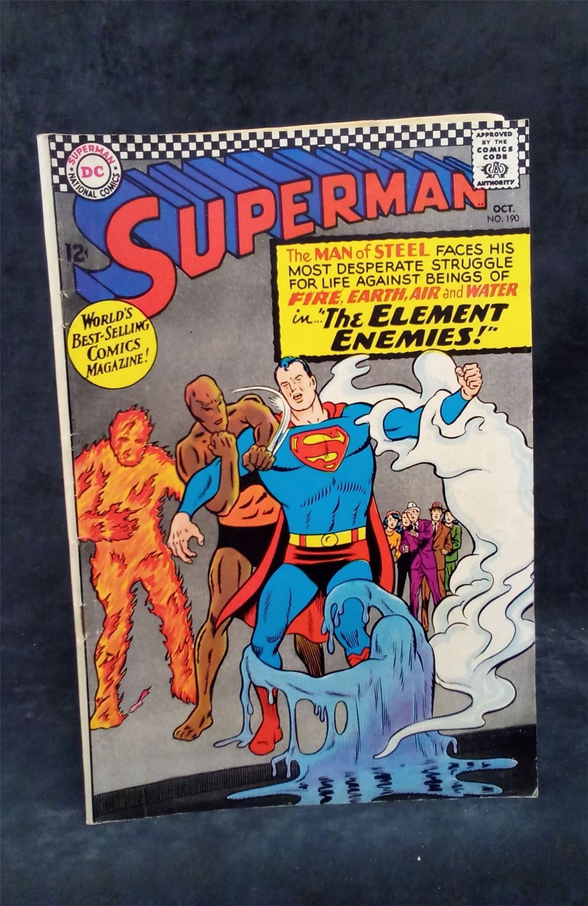 Superman #190 1966 DC Comicss Comic Book