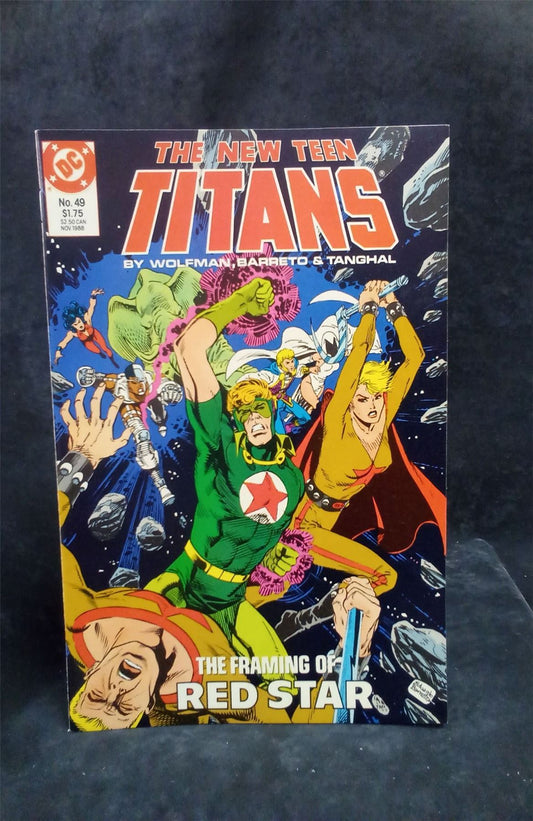The New Teen Titans #49 1988 DC Comics Comic Book