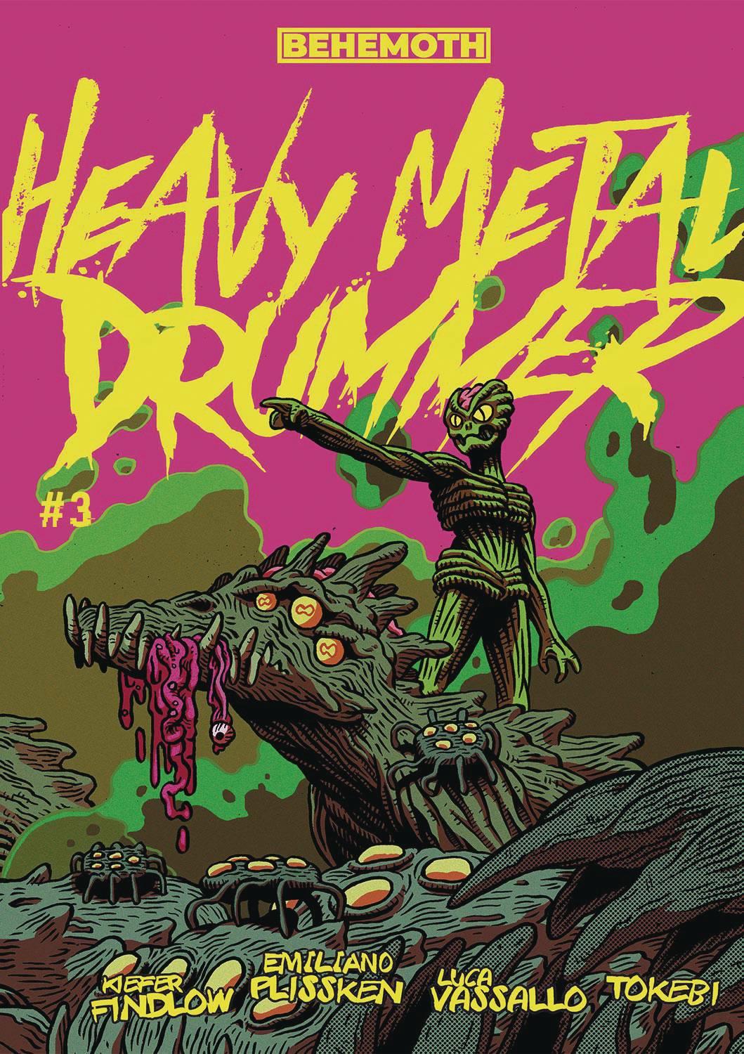 Heavy Metal Drummer #3 (of 6) Cvr A Vasallo (mr) Behemoth Comics Comic Book
