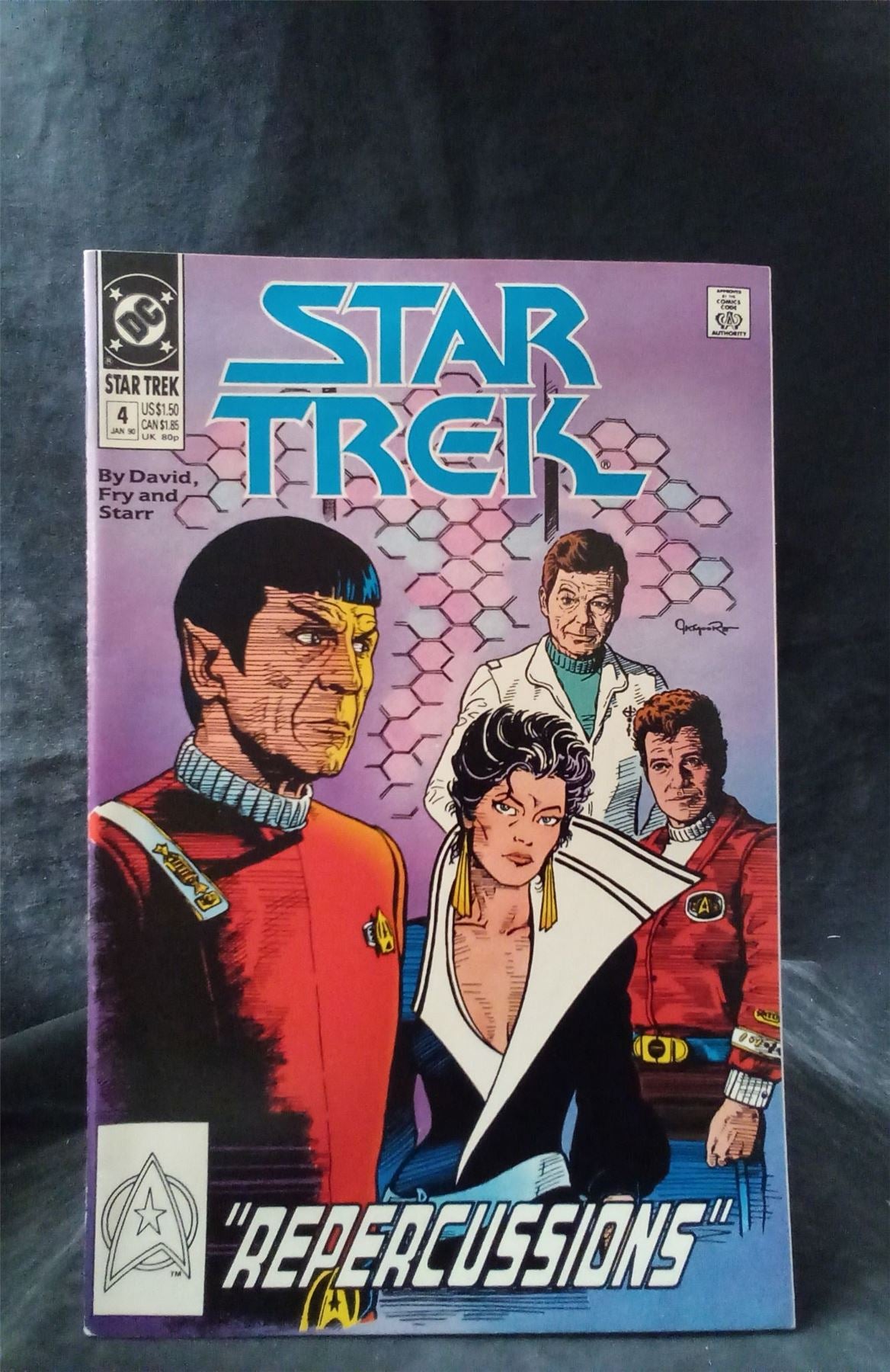 Star Trek #4 1990 DC Comics Comic Book
