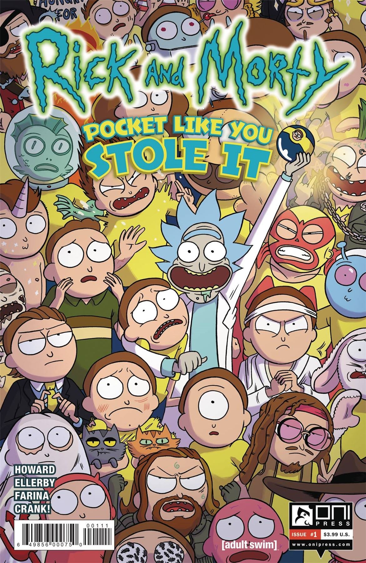 Rick & Morty Pocket Like You Stole It #1 Oni Press Inc. Comic Book
