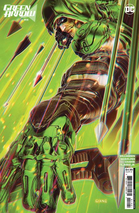Green Arrow #14 Cvr B John Giang Card Stock Var (absolute Power) DC Comics Comic Book