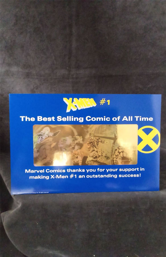 X-Men #1 Best Selling Comic Certificate Marvel Comics Comic Book