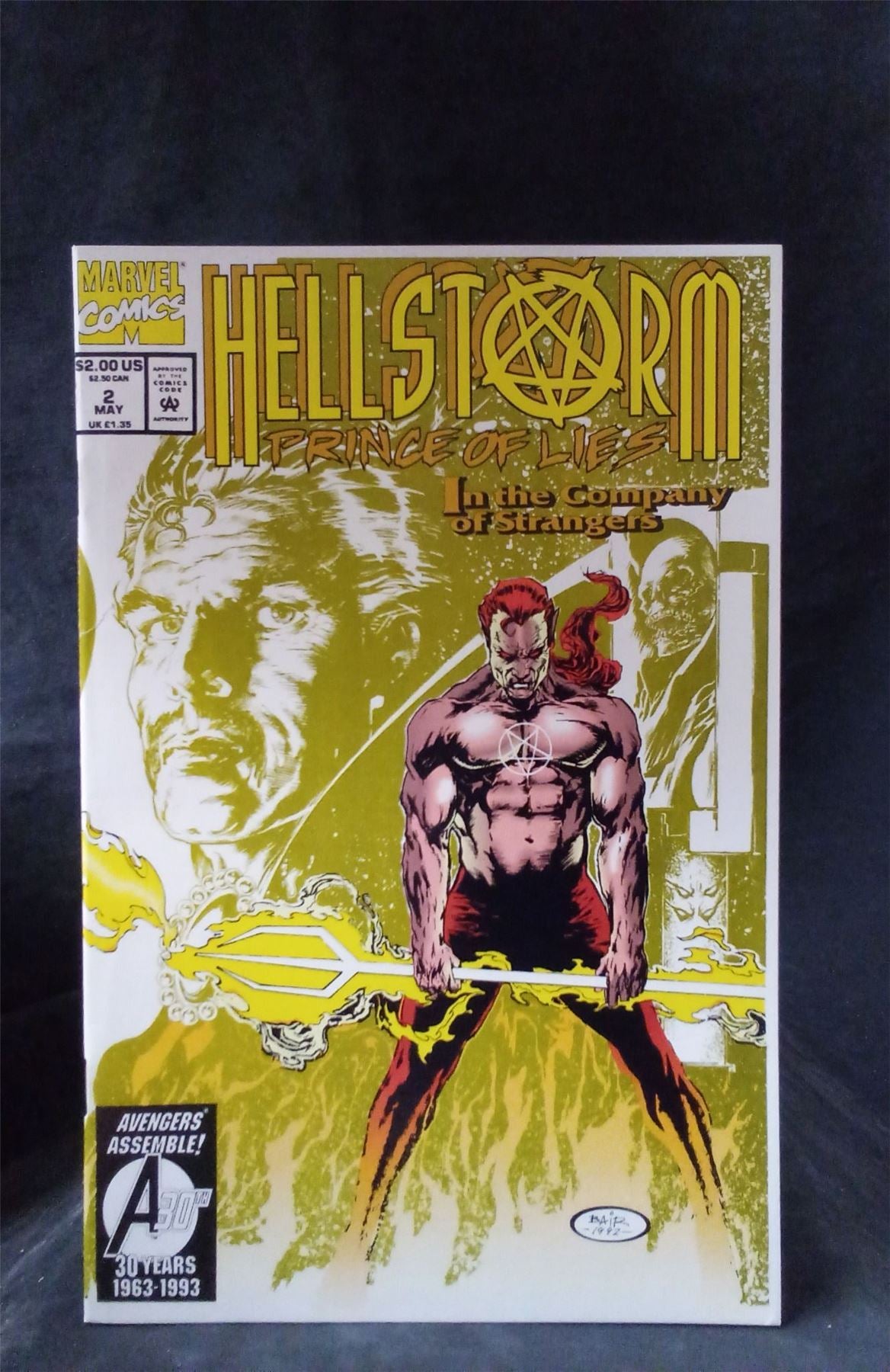 Hellstorm: Prince of Lies #2 1993 Marvel Comics Comic Book