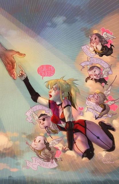 Harley Quinn Fartacular Silent Butt Deadly #1 (One Shot) Cvr C Ben Caldwell Card Stock Var  DC Comics Comic Book
