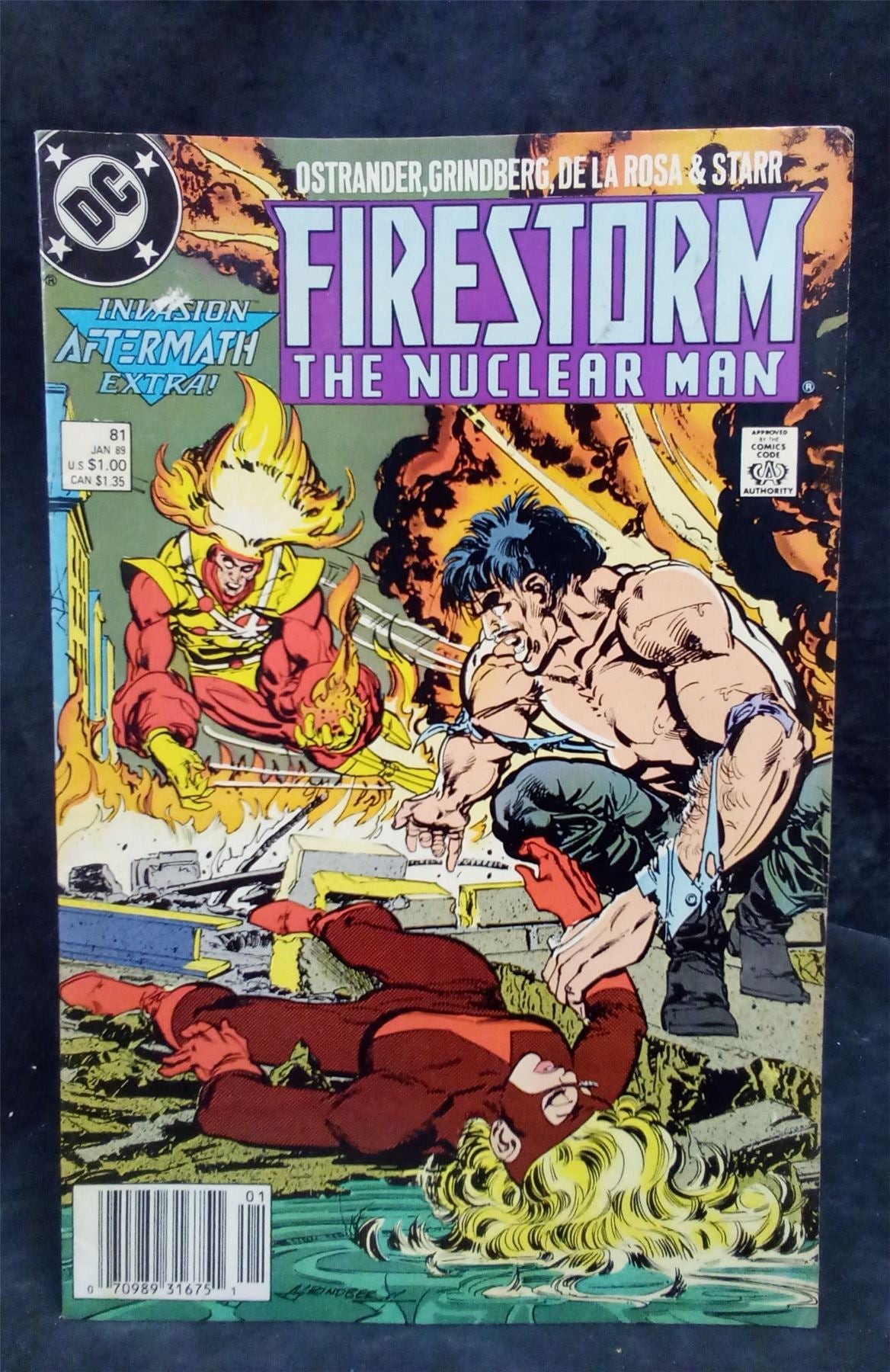 Firestorm, the Nuclear Man #81 1989 DC Comics Comic Book
