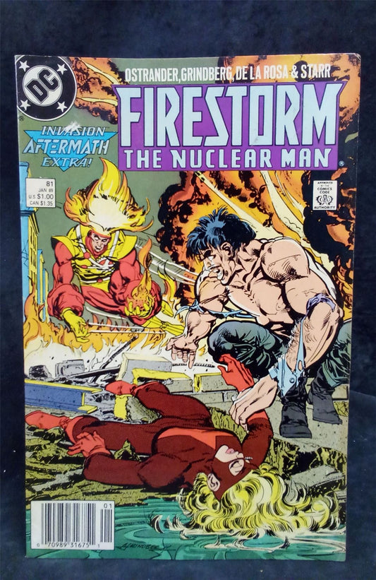 Firestorm, the Nuclear Man #81 1989 DC Comics Comic Book