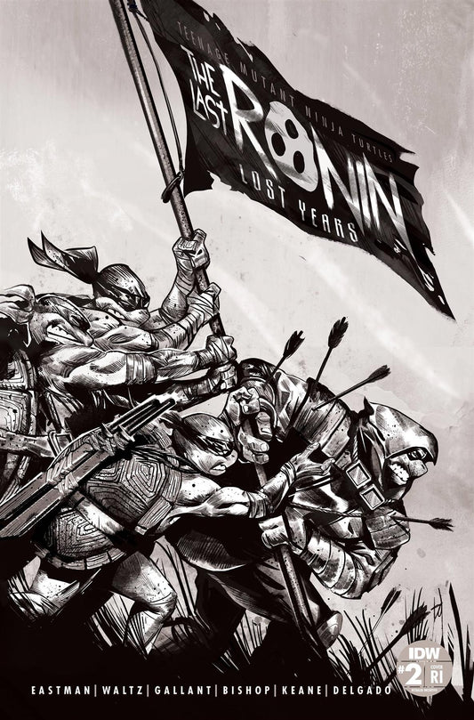 Tmnt Last Ronin Lost Years #2 Cvr E 50 Copy Incv (res) (c: 1 Idw Publishing Comic Book