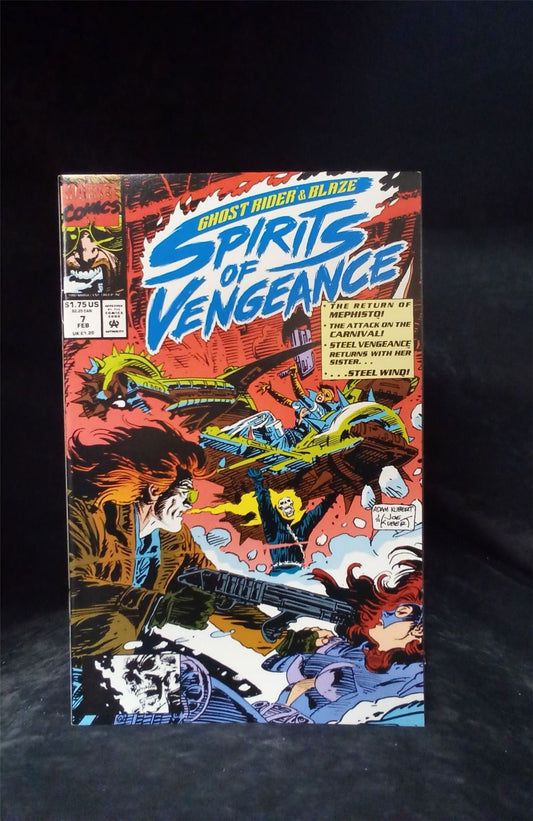 Ghost Rider/Blaze: Spirits of Vengeance #7 1993 Marvel Comics Comic Book