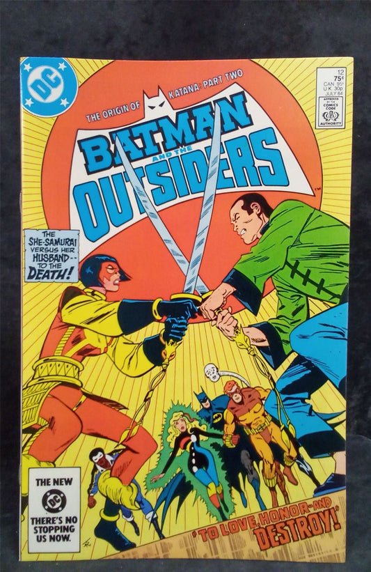 Batman and the Outsiders #12 1984 DC Comics Comic Book