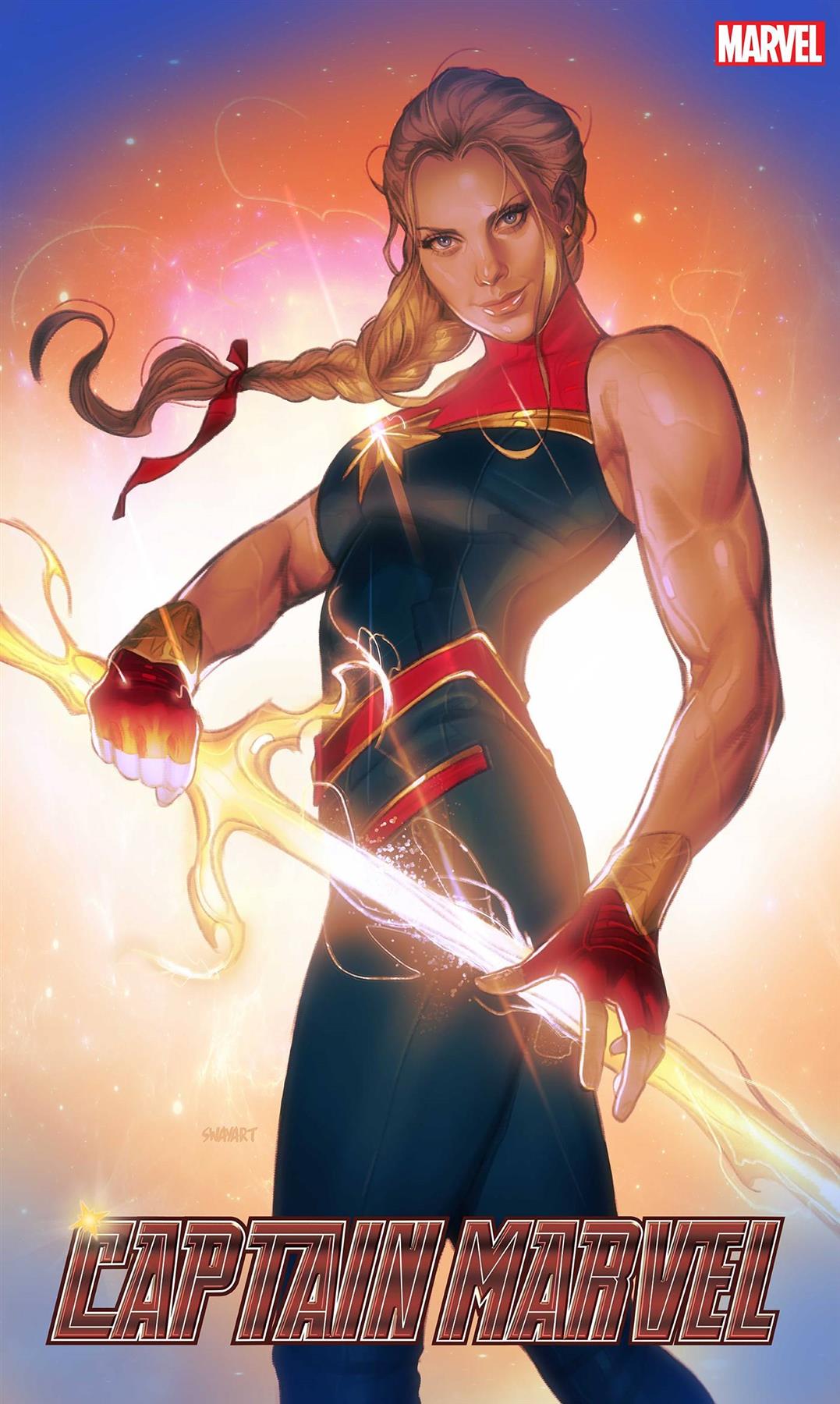 Captain Marvel #1 Joshua Swaby Var Marvel Prh Comic Book