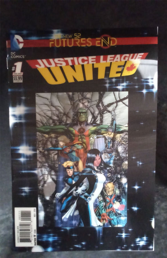 Justice League United: Futures End 3D Cover 2014 DC Comics Comic Book