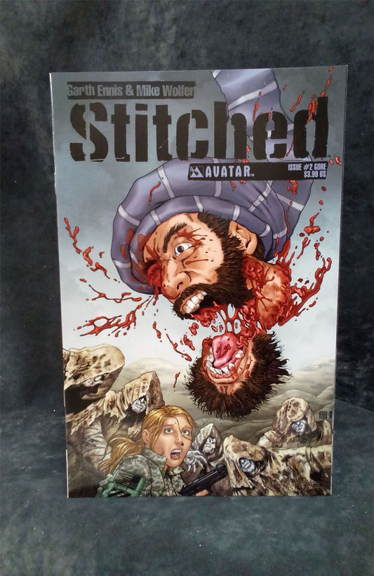Stitched #2 Gore Cover 2011 avatar press Comic Book