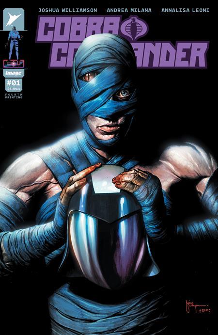 Cobra Commander #1 Fourth Printing Image Comics Comic Book
