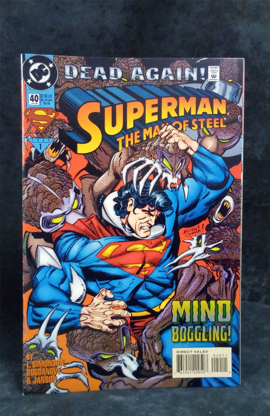 Superman: The Man of Steel #40 1995 DC Comics Comic Book