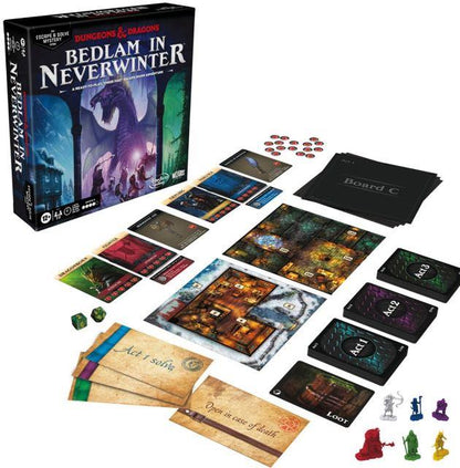 Dungeons & Dragons Bedlam in Neverwinter Game By Hasbro Board Game