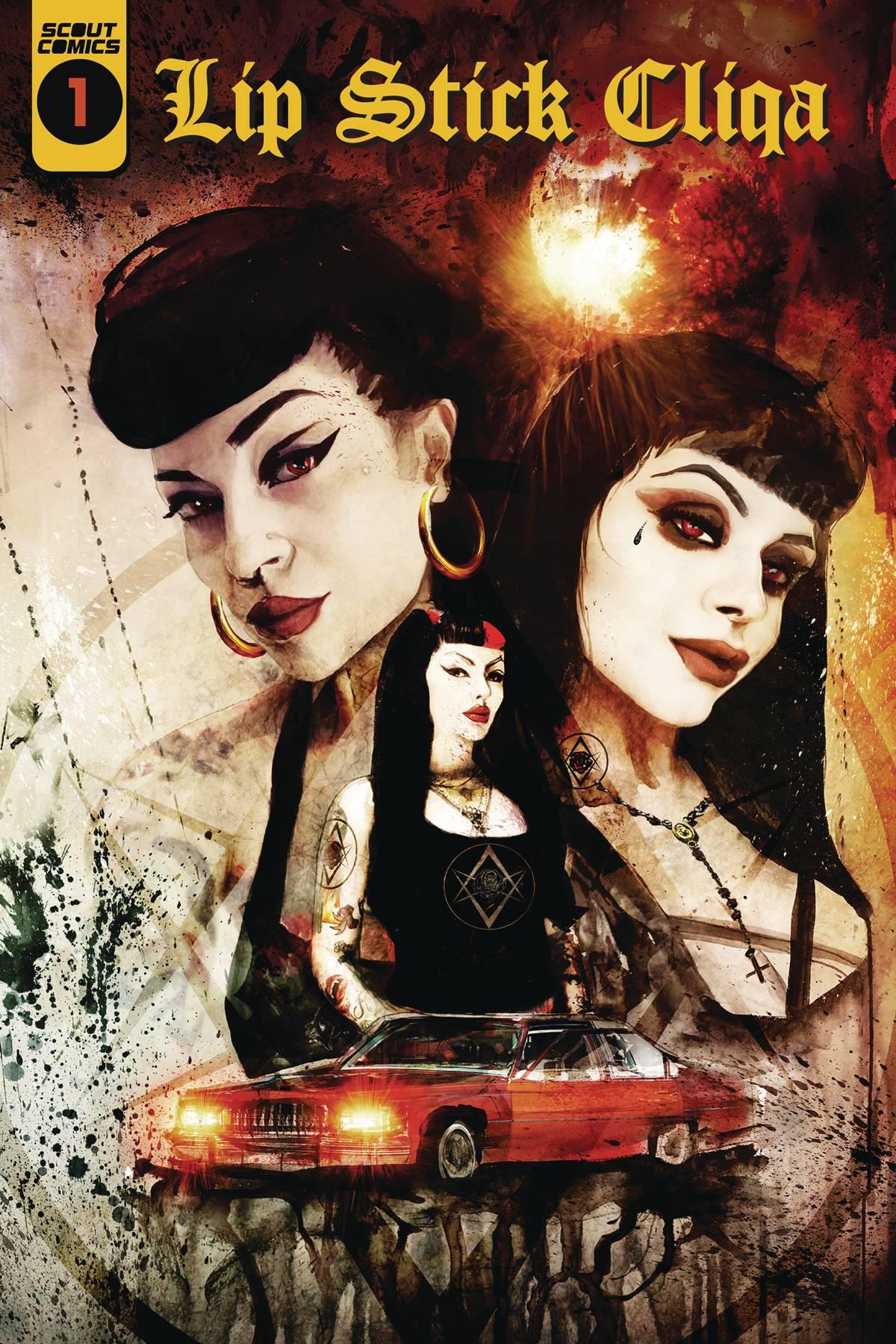 Lipstick Cliqa #1 Cvr A Rob Prior Scout Comics Comic Book