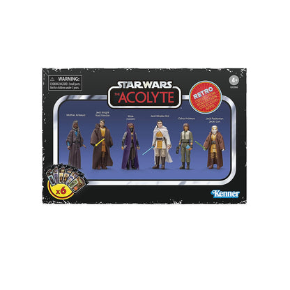 Sw Acolyte Retro 3-3/4in Action Figure 6pc Set