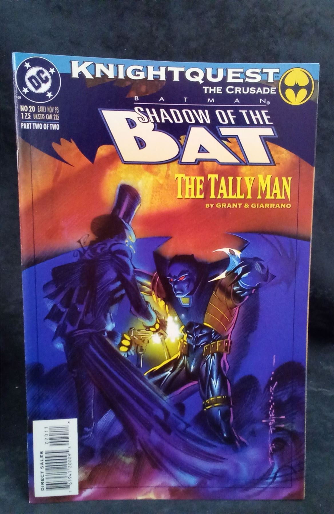 Batman: Shadow of the Bat #20 1993 DC Comics Comic Book