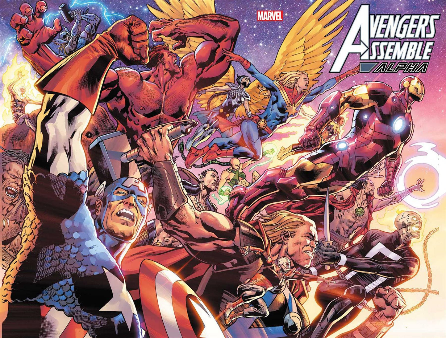 Avengers Assemble Alpha #1 Hitch Wrpad Cvr () Marvel Prh Comic Book 2022
