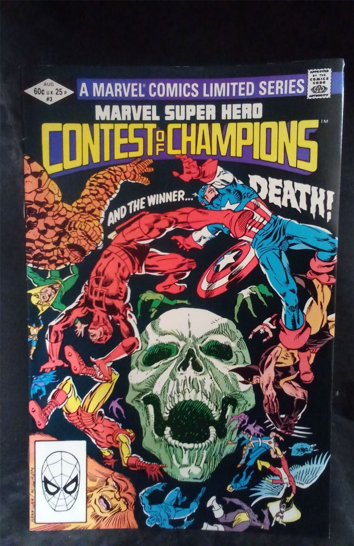 Marvel Super Hero Contest of Champions #3 1982 Marvel Comic Book