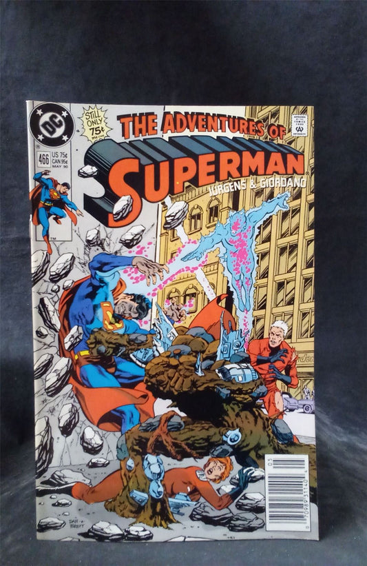 Adventures of Superman #466 1990 DC Comics Comic Book