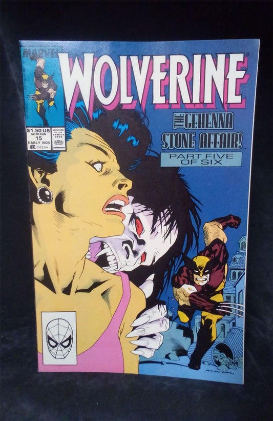 Wolverine #15 1989 Marvel Comic Book