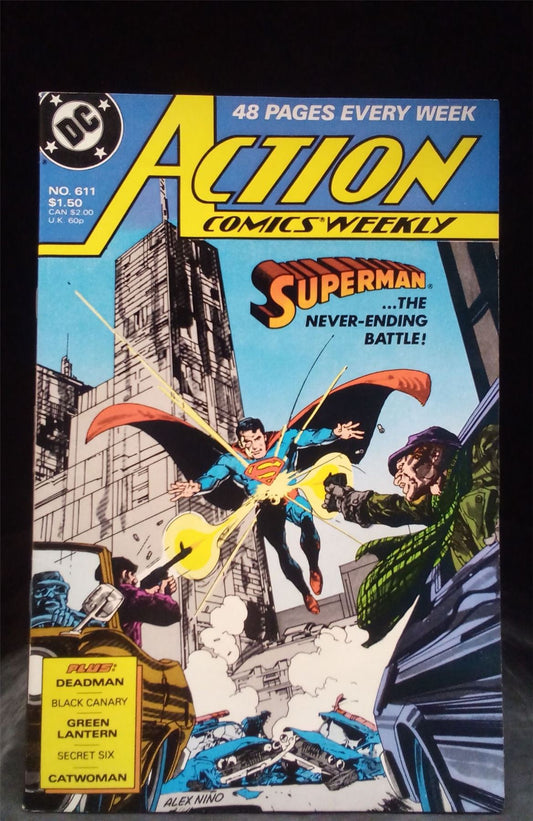 Action Comics Weekly #611 1988 DC Comics Comic Book