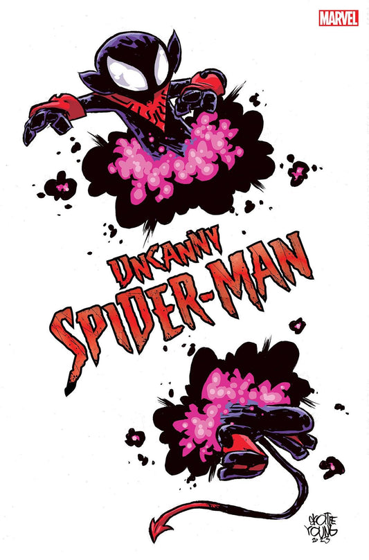 Uncanny Spider-man #1 Skottie Young Var (Skottie Young Var) Marvel Prh Comic Book 2023