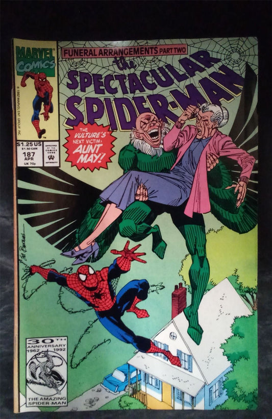 The Spectacular Spider-Man #187 1992 Marvel Comic Book