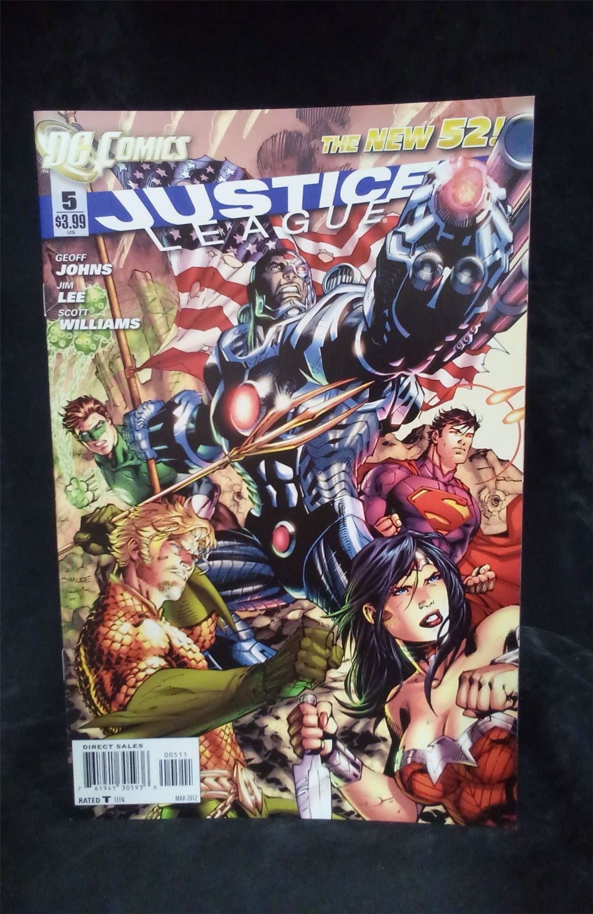 Justice League #5 2012 DC Comics Comic Book