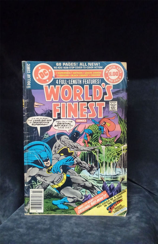 World's Finest Comics #255 1979 DC Comics Comic Book