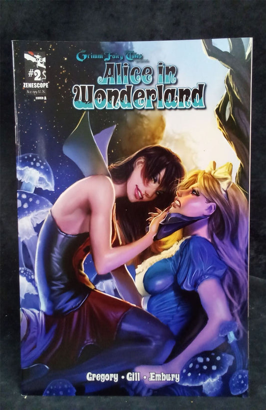 Grimm Fairy Tales presents Alice In Wonderland #2 Cover A - Stjepan Sejic 2012 zenescope Comic Book