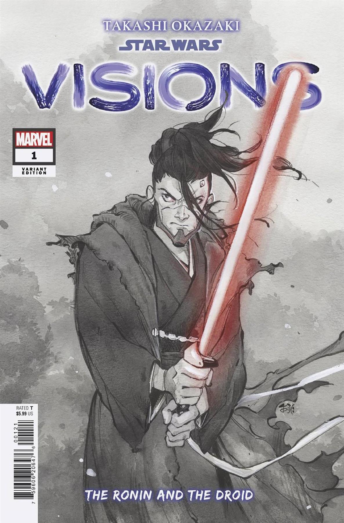 Star Wars Visions Takashi Okazaki #1 Peach Momoko Var () Marvel Prh Comic Book 2024